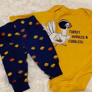 Thanksgiving Baby Clothes Set